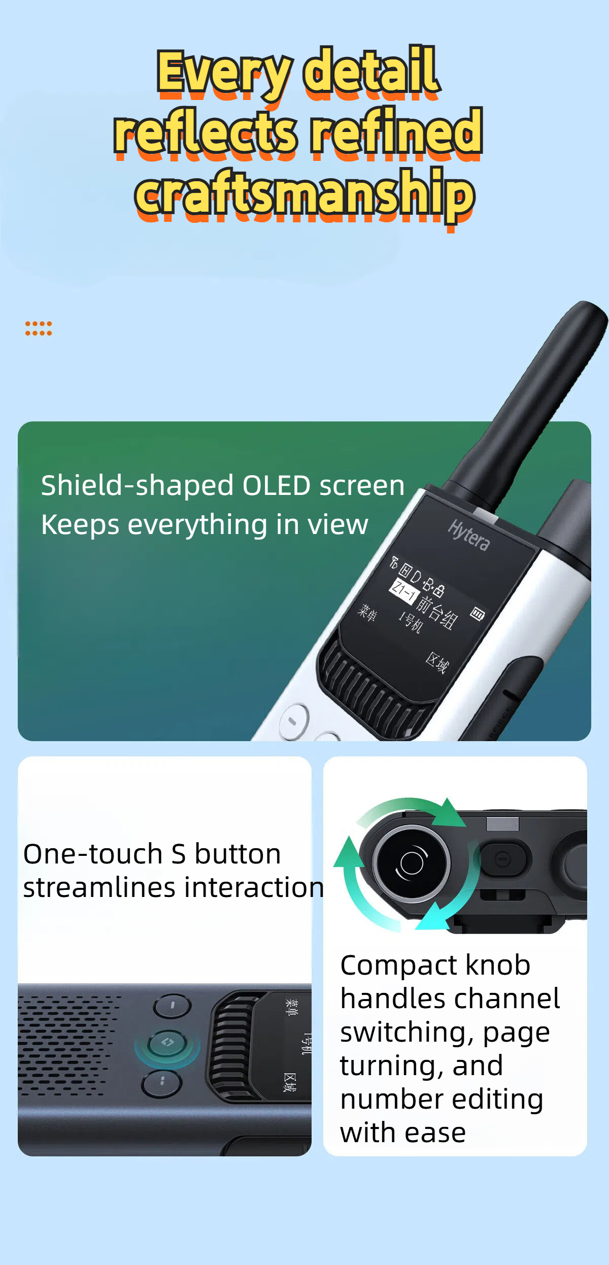 hytera business two-way radio S1 Pro/S1 Pro LF