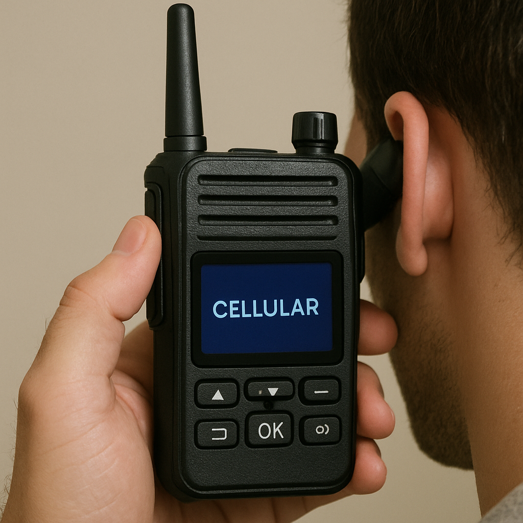 cellular walkie talkie
