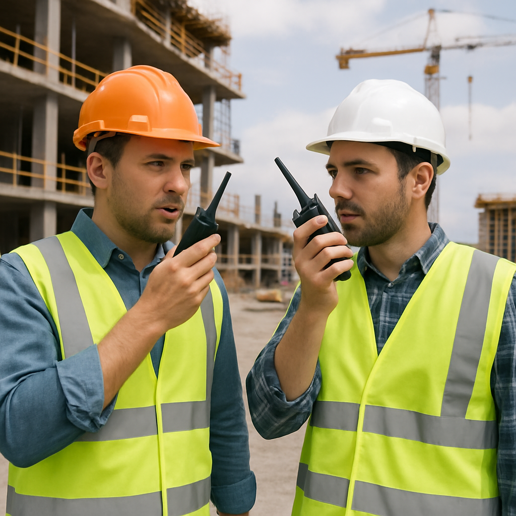 Construction Walkie Talkies