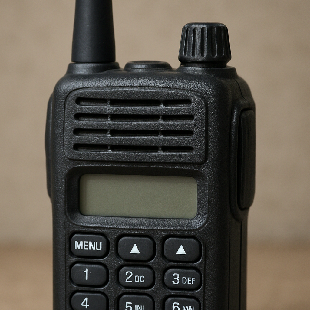 two=way radio close up