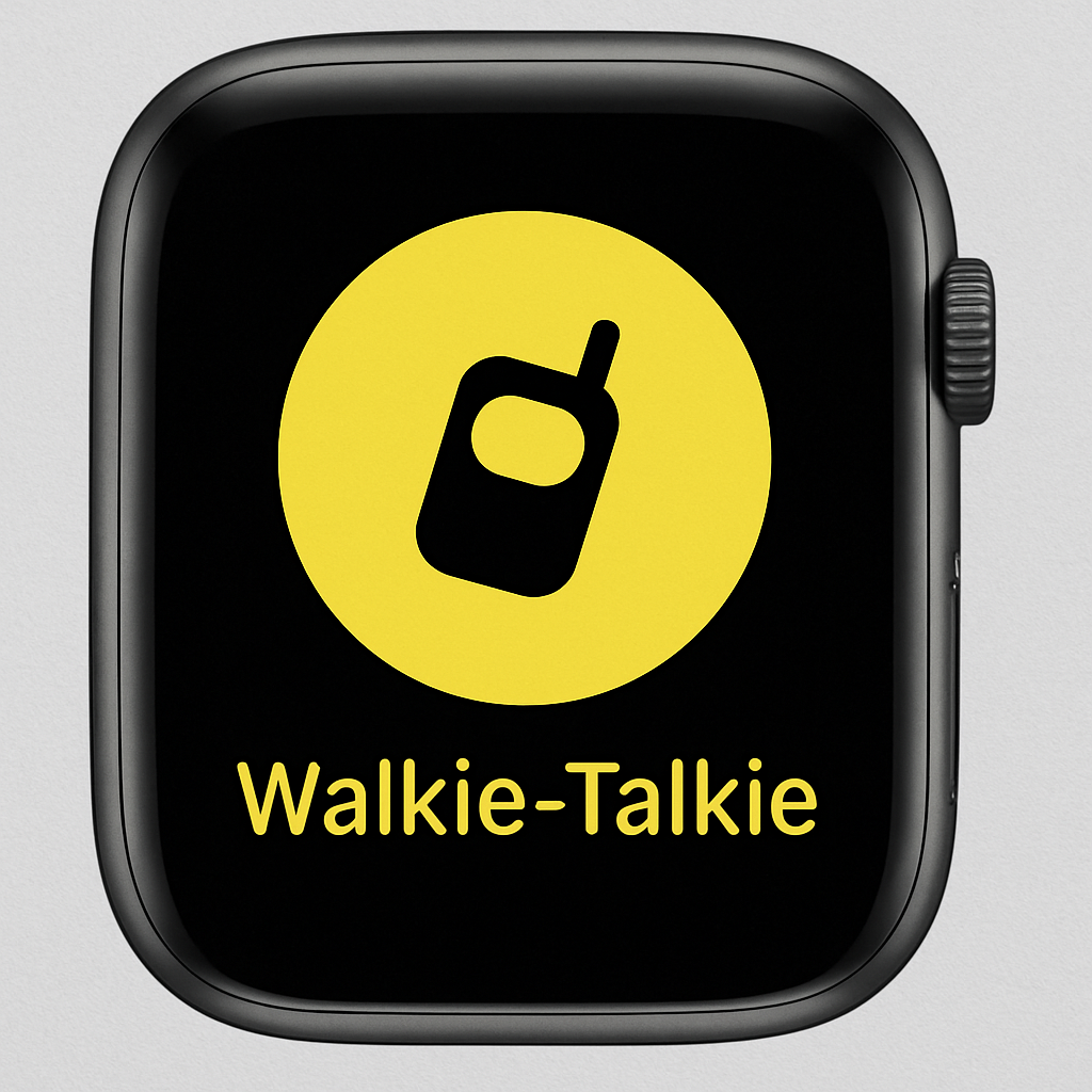 how to use walkie talkie on apple watch