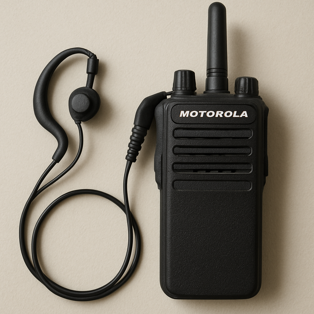 motorola walkie talkie earpiece