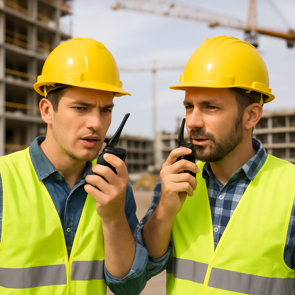 Construction Walkie Talkies